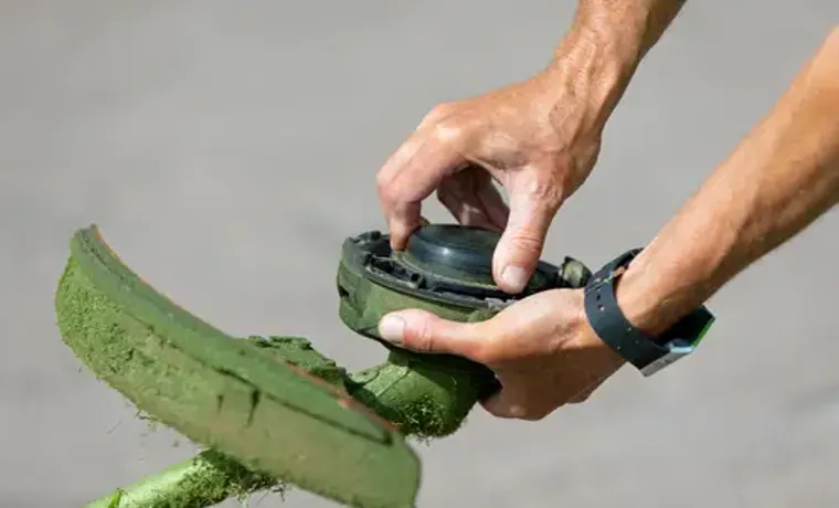 how to hang weed eater horizontally