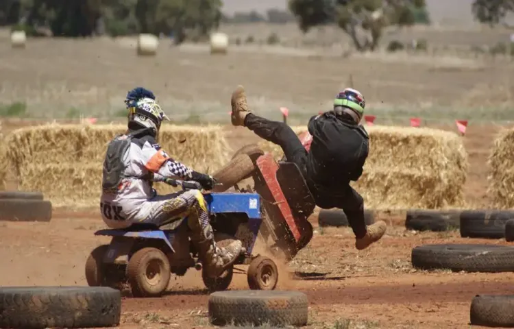 how to lower a lawn mower for racing