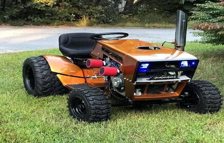 how to make a lawn mower go cart