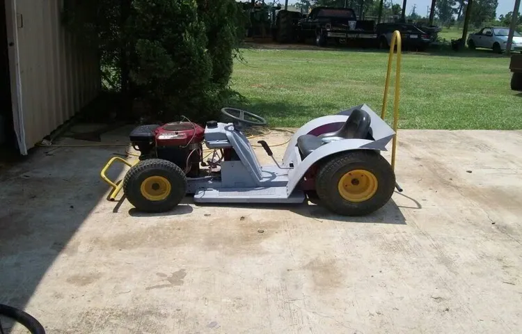 how to make a lawn mower go cart