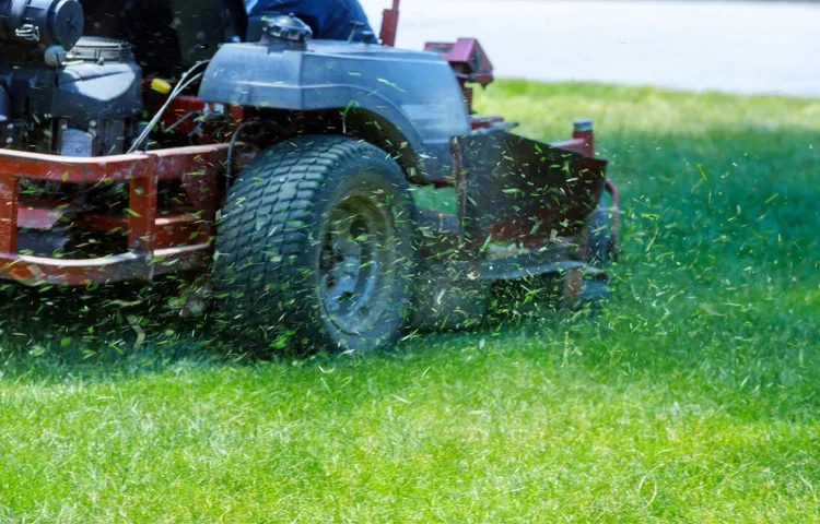how to make a lawn mower go fast