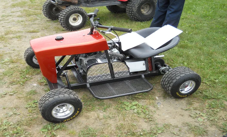 how to make go kart with lawn mower engine