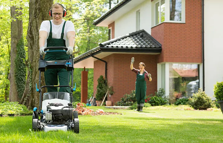 how to make lawn mower quieter