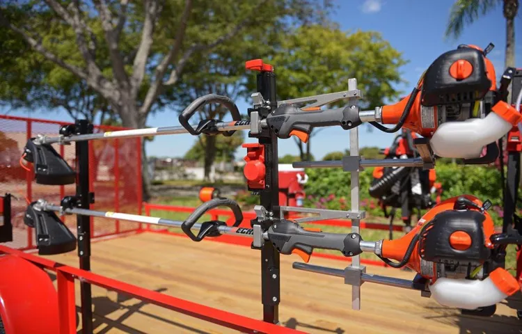 how to make my.own weed eater racks