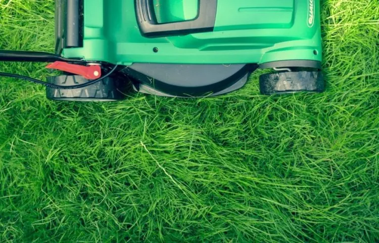 how to measure lawn mower cutting height