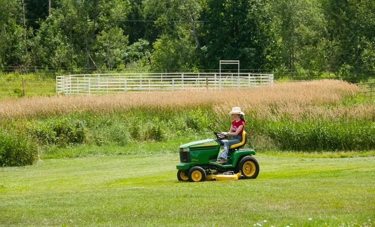 how to mow a lawn with a riding mower 18
