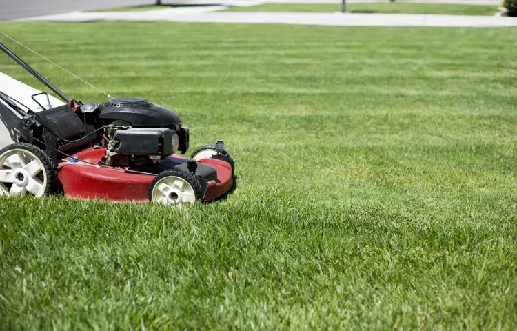 how to mow lawn with riding mower