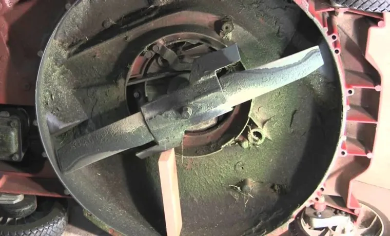 how to remove a lawn mower blade 2
