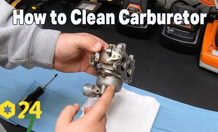 how to remove carburetor from lawn mower