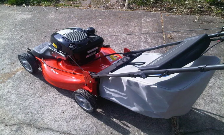 how to remove gas from a lawn mower