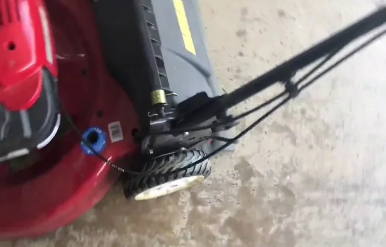how to replace drive cable on toro lawn mower