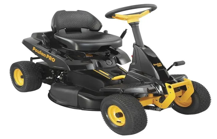 how to start a poulan pro riding lawn mower