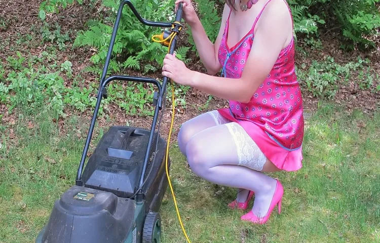 how to start a pull lawn mower
