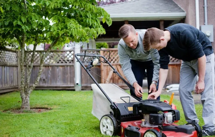how to start a yard machine lawn mower