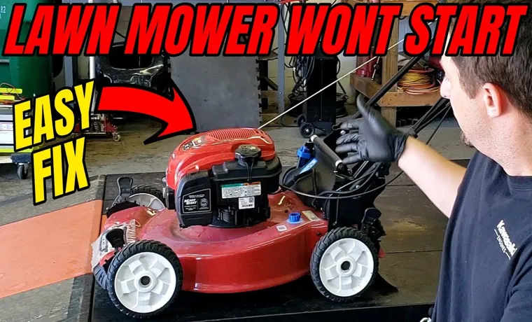 how to start toro lawn mower