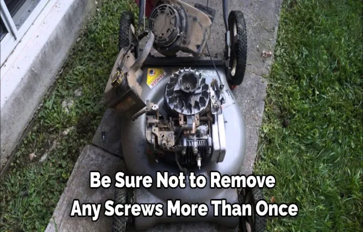 how to stop lawn mower shooting rocks