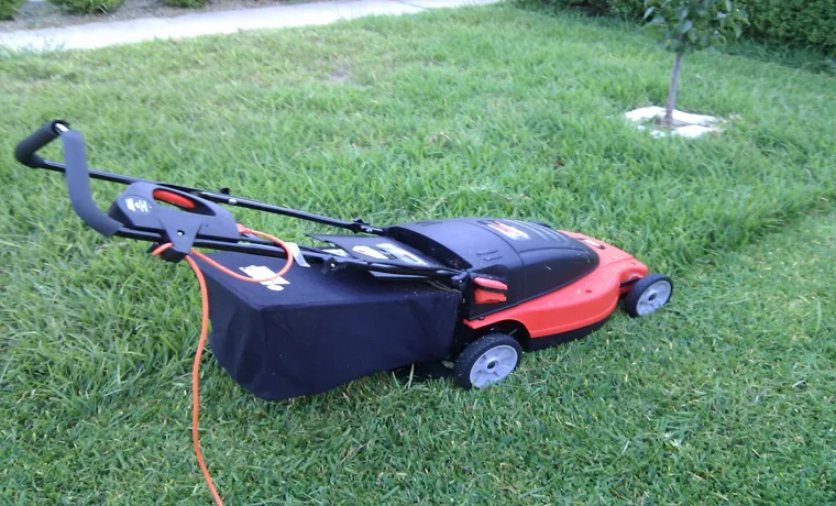 how to store electric lawn mower for winter