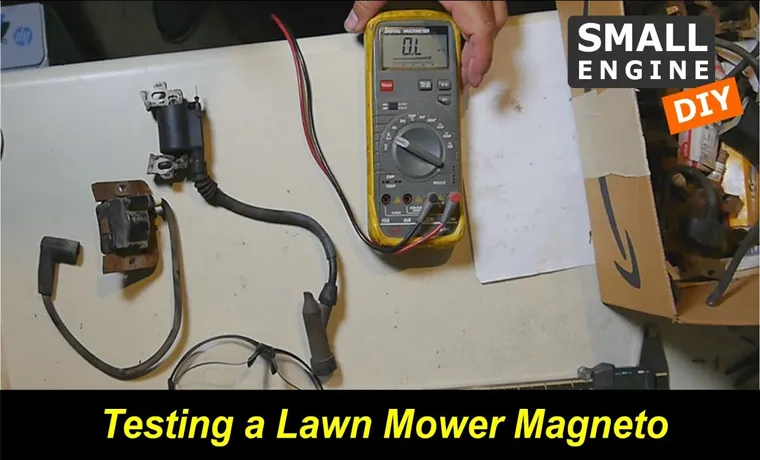 how to test a coil on a lawn mower