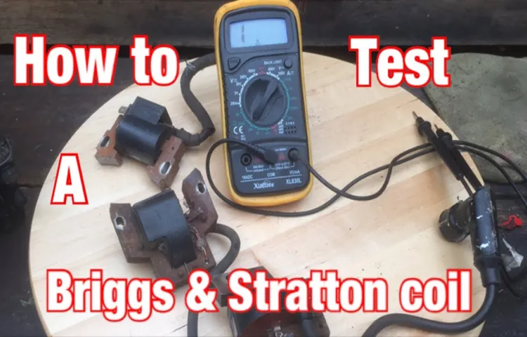 how to test lawn mower ignition coil