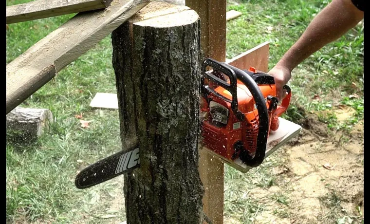how to use a chainsaw mill