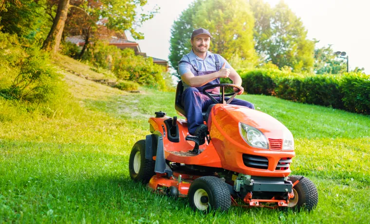 how to use a riding lawn mower 14