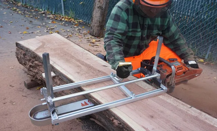 how to use alaskan chainsaw mill