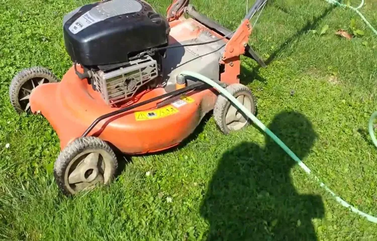 how to use deck wash on lawn mower 2