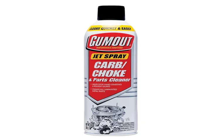 how to use gumout carb cleaner on lawn mower
