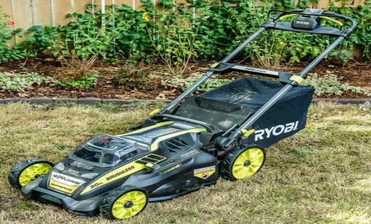 how to use ryobi electric lawn mower