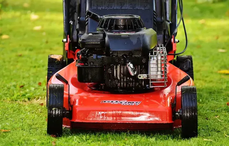 how to wash lawn mower
