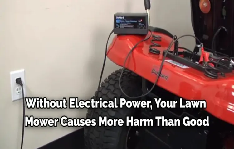 how to wire a charging system on a lawn mower