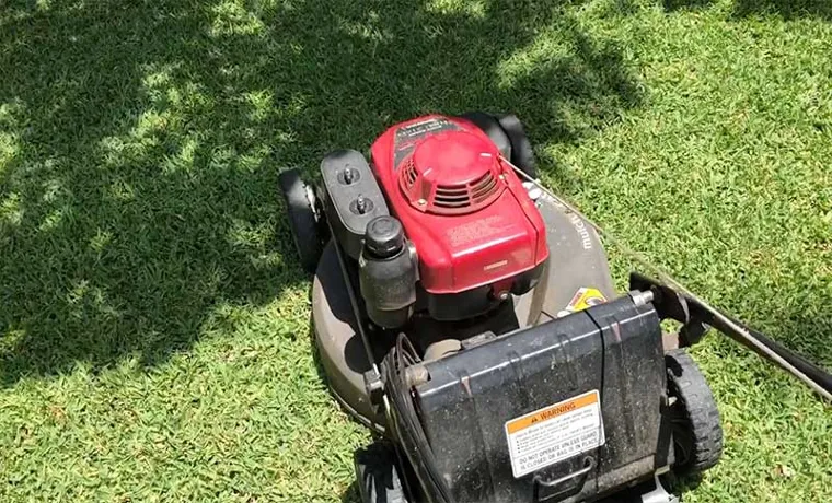 lawn mower making high pitched noise when starting 2