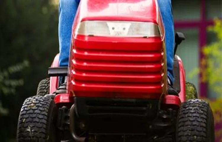lawn mower quits when hot