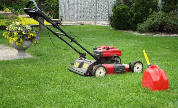 lawn mower sputters when blades are engaged