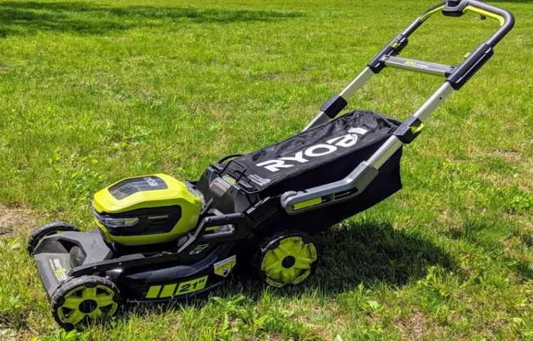ryobi lawn mower how to use