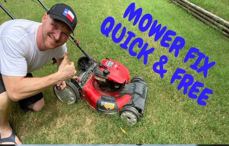 troy bilt lawn mower how to start