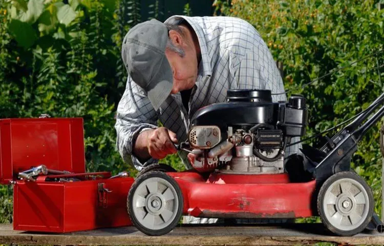 what causes lawn mower engine to surge