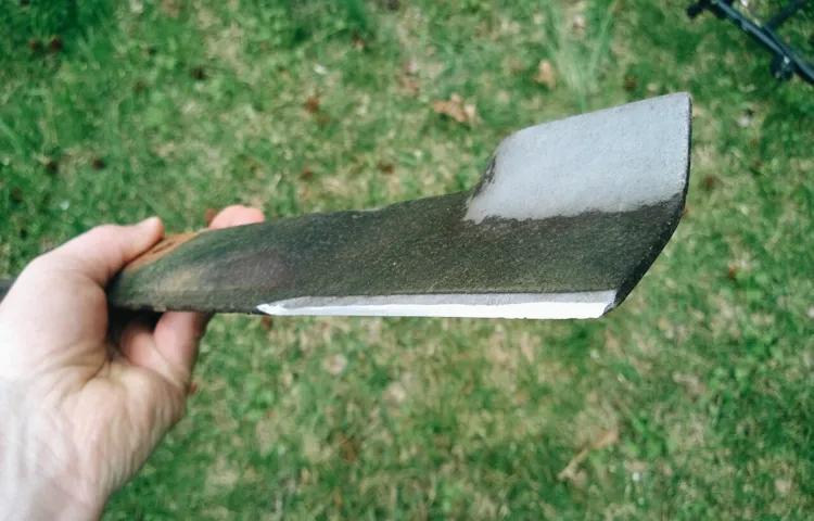 what direction does lawn mower blade turn