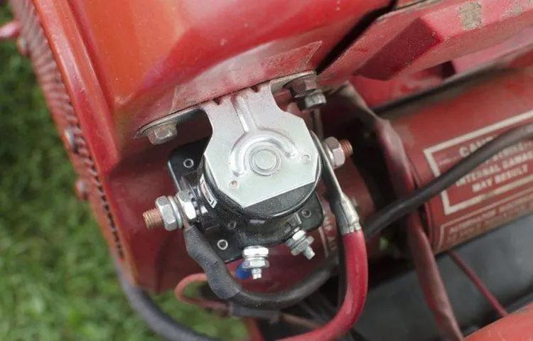 what does a fuel solenoid do on a lawn mower