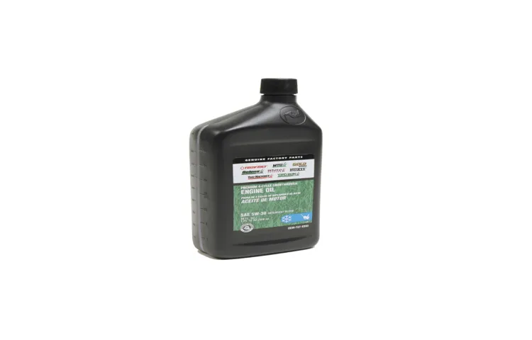 what kind of oil for lawn mower troy bilt