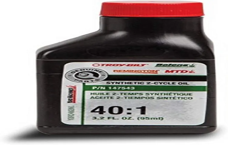 what kind of oil for lawn mower troy bilt