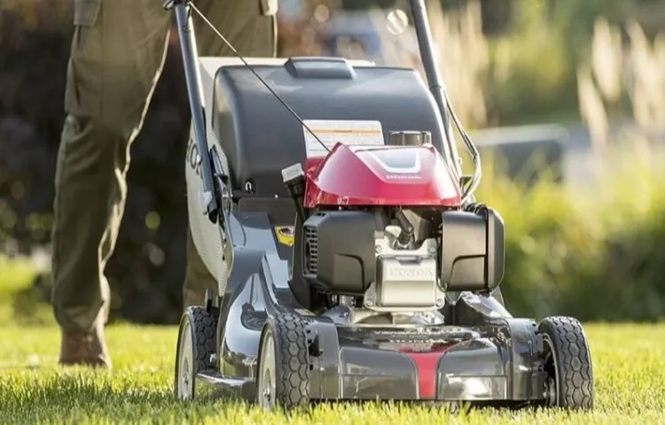 what oil for honda lawn mower