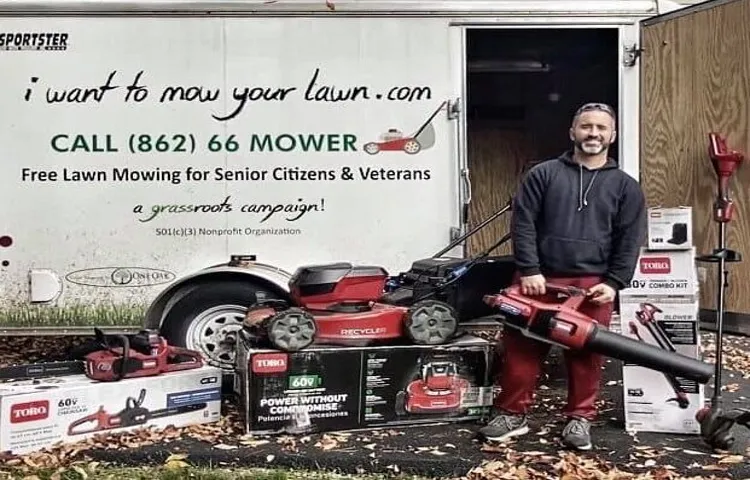 where to donate lawn mower