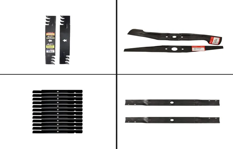 who makes the best lawn mower blades