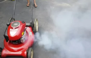 Why Is White Smoke Coming Out of My Lawn Mower? Common Causes and Solutions