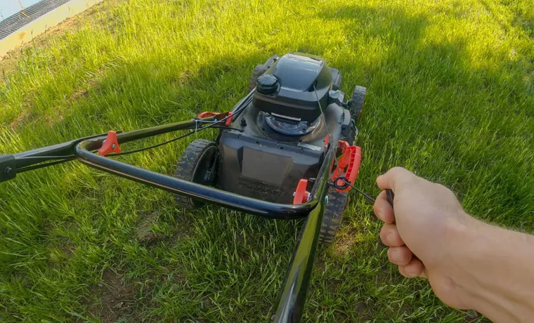 why won't my lawn mower string pull