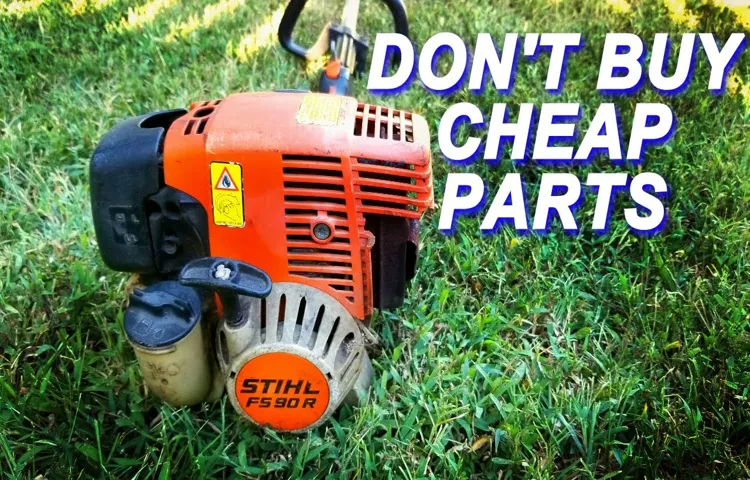 can't get stihl weed trimmer head off