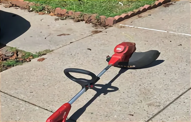 can't tighten craftsman weed trimmer