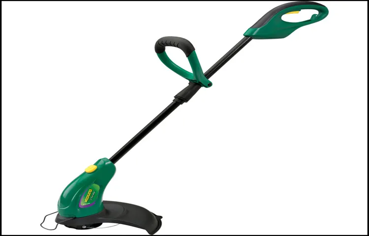 does weed eater electric trimmer have line feed