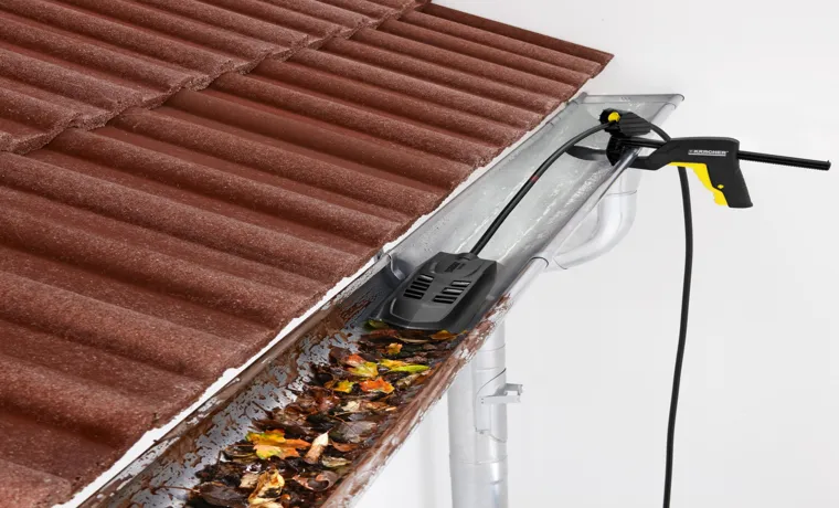 How to Clean Gutter Downspouts with a Pressure Washer – A Step-by-Step Guide